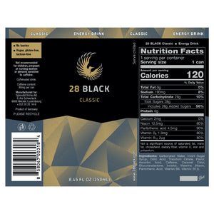 28 BLACK Classic 8.45 oz (case of 24)